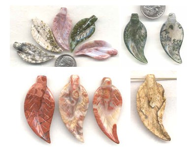 Long Leaf Pendants Bead