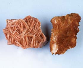 Orange Barite Crystals