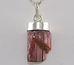 Pink Tourmaline Pendant