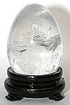 Clear Quartz Crystal Egg