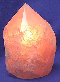 Rose Quartz Lamp