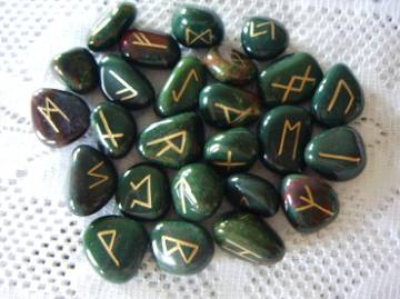Bloodstone Futhark Runes