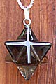 Smoky Quartz Merkaba Pendant