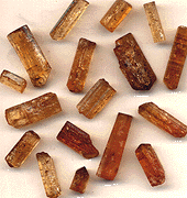 Imperial Topaz Crystals