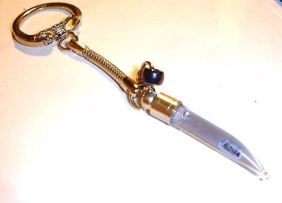 Glass Vial Key Chains, Custom Made