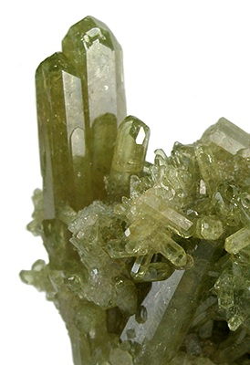 Green Vesuvianite Clusters