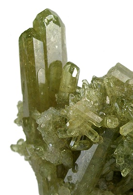 Green Vesuvianite Clusters