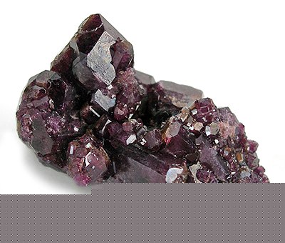 Purple Vesuvianite Clusters