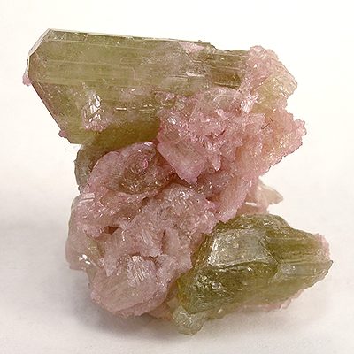 Pink And Green Vesuvianite