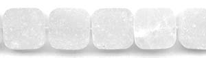 Drusy Clear Quartz Rock Crystal Beads