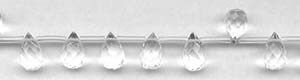 Clear Quartz Rock Crystal Beads