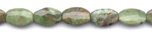 African Prase Jasper Beads