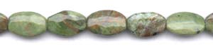 African Prase Jasper Beads