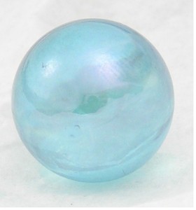 Aqua Aura Quartz Crystal Sphere