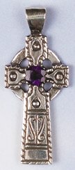 Azeztulite Celtic Cross Pendants