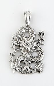 Chinese Alchemy Dragon Pendants