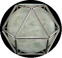 Sterling silver Cuboctahedron