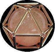 Sterling silver Cuboctahedron