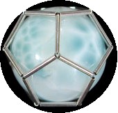 Sterling silver Dodecahedron