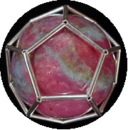 Sterling silver Dodecahedron