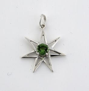 Gaia Stone PLEIADIAN STAR PENDANT 