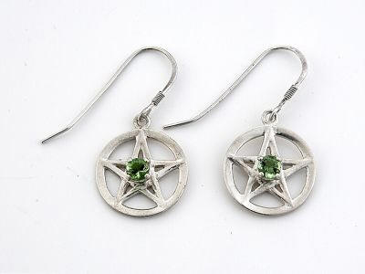 Gaia Stone PENTAGRAM EARRINGS 