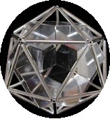 Sterling silver Dodecahedron