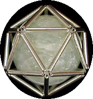 Sterling silver Icosahedrons