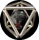 Sterling silver Octahedron