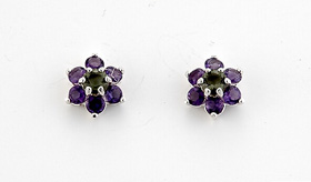 Purification Flower Earrings