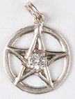 14K Gold Pentacle Pendants