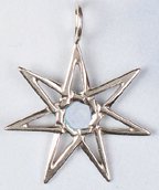 Pleiadian Pendants, 7 Point Star