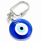EVIL EYE PROTECTION KEYCHAIN and BLESSING