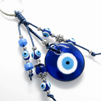EVIL EYE PROTECTION KEYCHAIN and BLESSING