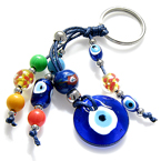 EVIL EYE PROTECTION KEYCHAIN and BLESSING