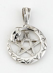 Serpent Pentagram Pendants