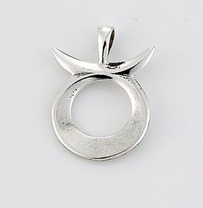 14K Gold Taurus Signs Symbols Jewelry