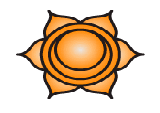 Lotus Tea Light Orange Sacral Chakra