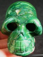 Green Stone Skulls