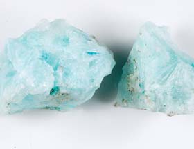Ajo Blue Calcite Natural Pieces