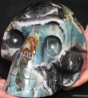 Chinese Amazonite Skulls