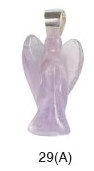 Amethyst Angel Pendants