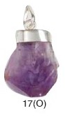 Amethyst Natural Pendants