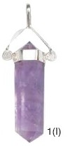 Amethyst Swingles Point Pendants