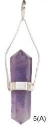 Amethyst V Pendants 