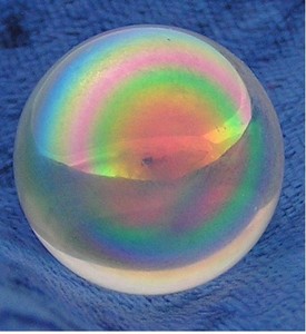 Angel Aura Quartz Crystal Sphere