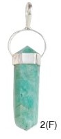 Amazonite Point Pendant Swingle