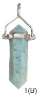 Aquamarine Point Pendants Swingle