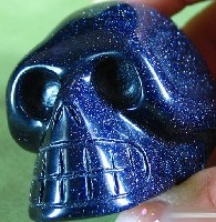 Blue Sand Stone Skulls