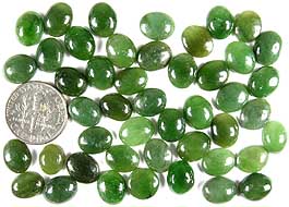 Nephrite Jade Cabochons